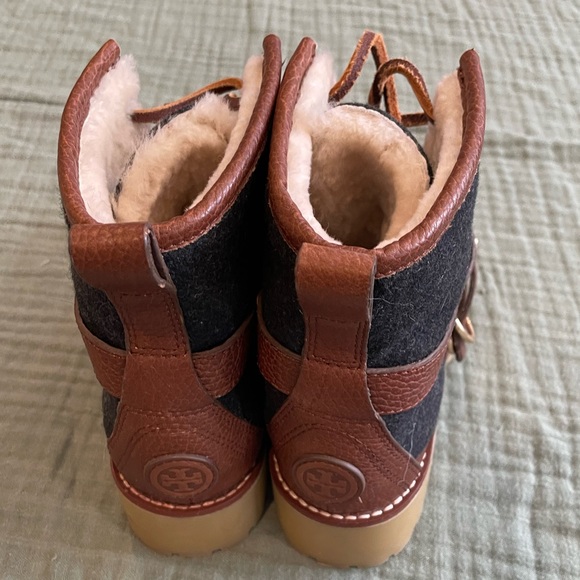 NWOB Tory Burch Shearling Winter Boots - Picture 6 of 13
